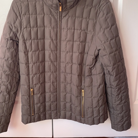 J. Crew Factory Quilted Green Snowcap Jacket Size Small - Picture 3 of 16